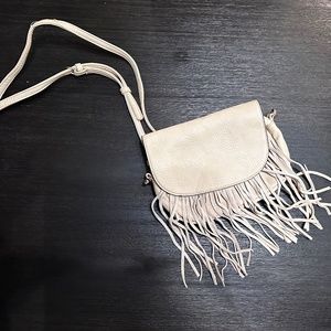 Cream Crossbody Bag